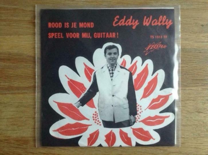 single eddy wally, CD & DVD, Vinyles Singles, Single, En néerlandais, 7 pouces, Enlèvement ou Envoi