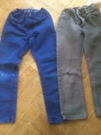 Pack  jeans( x2) éffilochés 5a 116/2 x Jeans kniescheur 5j, Garçon ou Fille, Utilisé, Enlèvement ou Envoi, Pantalon
