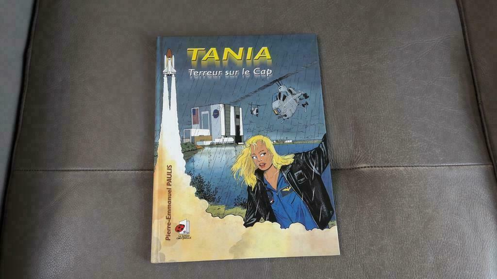Tania 2 Terreur sur le cap Paulis avec dessin dédicacé, Une BD, Enlèvement ou Envoi, Comme neuf