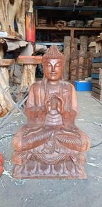 Bouddha en bois de suar 80 cm, Enlèvement ou Envoi, Neuf