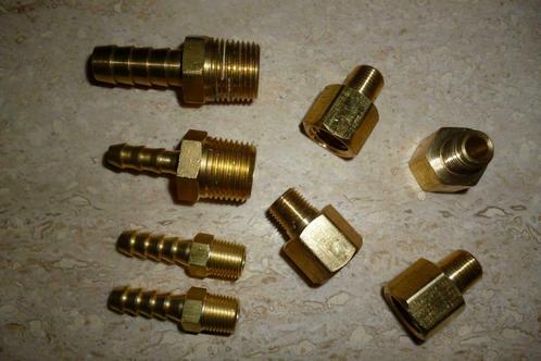 adapter connecteur raccord tuyau 6 an 1/4 1/8 6, Auto-onderdelen, Brandstofsystemen, Amerikaanse onderdelen, Oldtimer onderdelen