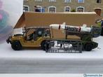 Voiture militaire et remorque missile, Ophalen, Gebruikt