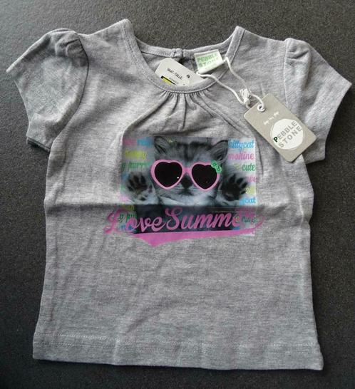 Meisjes t-shirt Pebble Stone maat 68 (NIEUW), Enfants & Bébés, Vêtements de bébé | Taille 68, Neuf, Fille, Chemisette ou Manches longues