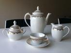 Porseleinen koffie/theeservies van Spaans merk Santa Clara, Verzenden, Nieuw, Overige stijlen, Porselein