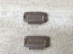 2 Clips voor haar extensions (zn720), Ophalen of Verzenden, Nieuw, Haarspeld