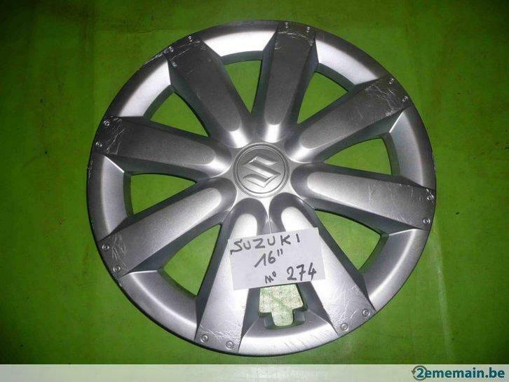 enjoliveur SUZUKI 16" ( n°274) 1 pc, Autos : Pièces & Accessoires, Pneus & Jantes, Jante(s), 16 pouces, Utilisé, Enlèvement ou Envoi