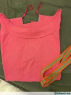 Roos t-shirt met ceintuur van WoW to go small, Kleding | Dames, Nieuw