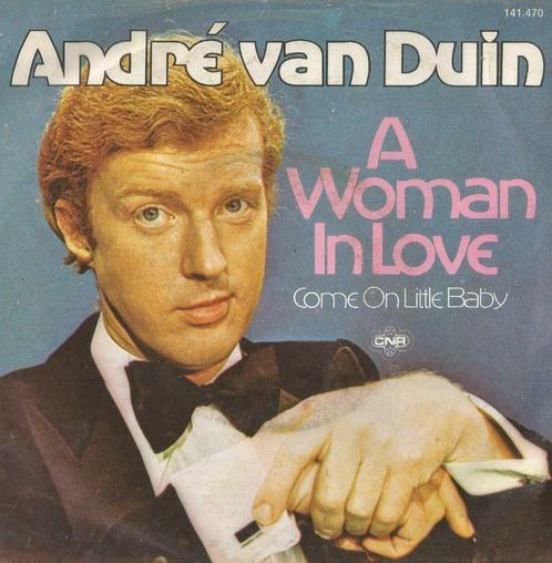 André Van Duin – A woman in love / Come on little baby – Sin, Cd's en Dvd's, Vinyl Singles, Gebruikt, Single, Nederlandstalig