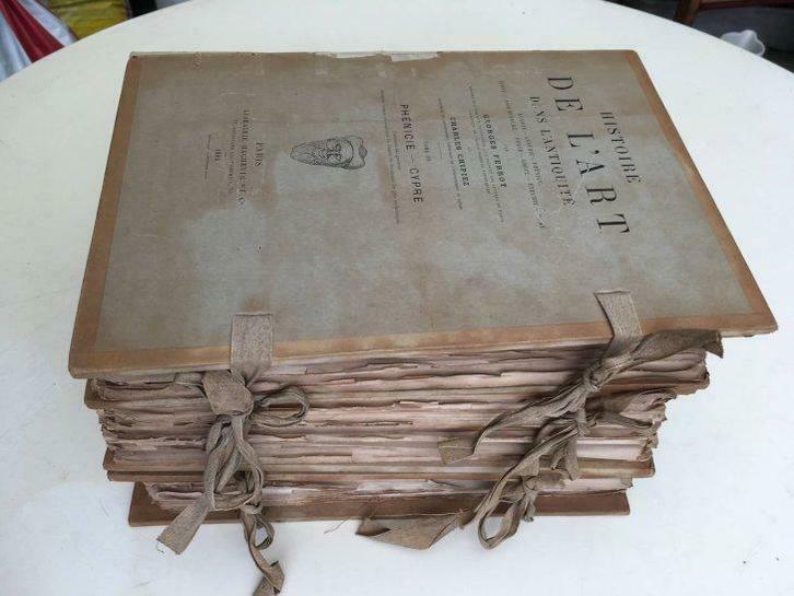 Histoire de l'Art dans l'Antiquité - G. Perrot et C. Chipiez, Antiek en Kunst, Antiek | Boeken en Manuscripten