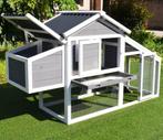 Poulailler XXL TOIT PVC enclos poule parc poule clapier NEUF, Verzenden, Nieuw, Kippenhok of Kippenren
