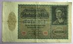 Bankbiljet 10000 Mark - jaar 1922 - Duitsland, Postzegels en Munten, Duitsland, Verzenden