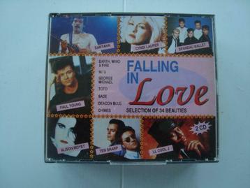 Dubbel CD Falling In Love (selection of 34 beauties), Enlèvement ou Envoi, Pop