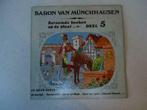 Sprookjes LP "Baron Van Munchhausen"  anno 1979., Utilisé, Enlèvement ou Envoi, Fable ou Conte (de fées)