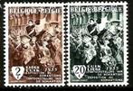 België 1955 "De romantiek in de streek van Luik" OBP 971/2**, Orginele gom, Ophalen of Verzenden, Zonder stempel, Postfris
