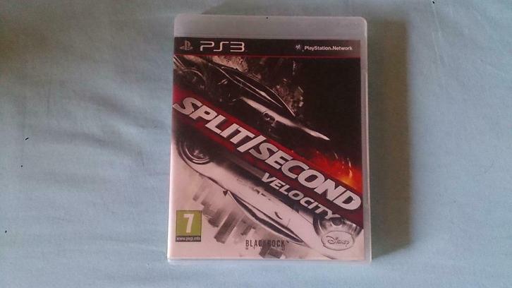 Split second velocity, Consoles de jeu & Jeux vidéo, Jeux | Sony PlayStation 3, Utilisé, Enlèvement ou Envoi