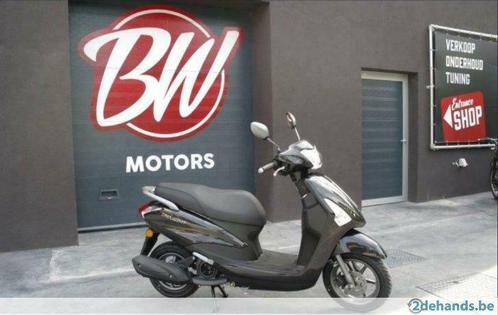 Yamaha d'elight - zwart - A1/B  Rijbewijs @BW Motors, Motoren, Motoren | Yamaha, Particulier, Scooter, 11 kW of minder, 1 cilinder