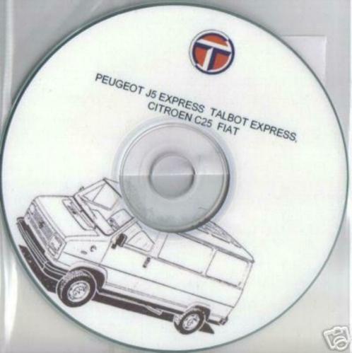 FIAT DUCATO / TALBOT EXPRESS FABRIEK CD MANUAL 1982 - 1994, Autos : Divers, Modes d'emploi & Notices d'utilisation, Envoi