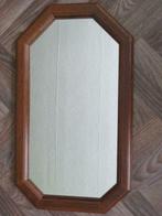 Miroir avec encadrement en chêne, Maison & Meubles, Comme neuf, Moins de 50 cm, Enlèvement, Moins de 100 cm