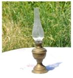 §petite lampe au pétrole en cuivre, Antiquités & Art, Antiquités | Bronze & Cuivre, Enlèvement ou Envoi, Cuivre