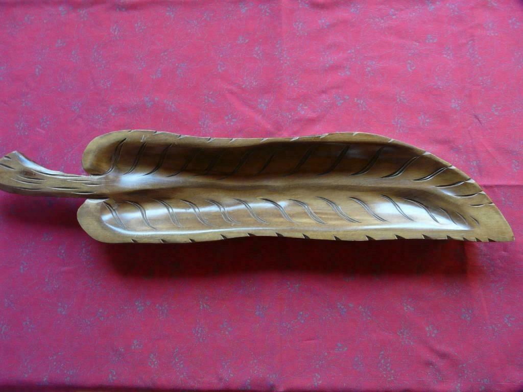 FEUILLE CORBEILLE A FRUITS, Comme neuf, Enlèvement, Panier, Bois