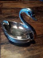 Prachtige antieke set asbaken Swan, Antiek en Kunst, Ophalen of Verzenden