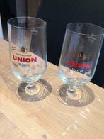 Lot de 2 verres Dortmunder Union Bier 25cl, Comme neuf, Verre à bière