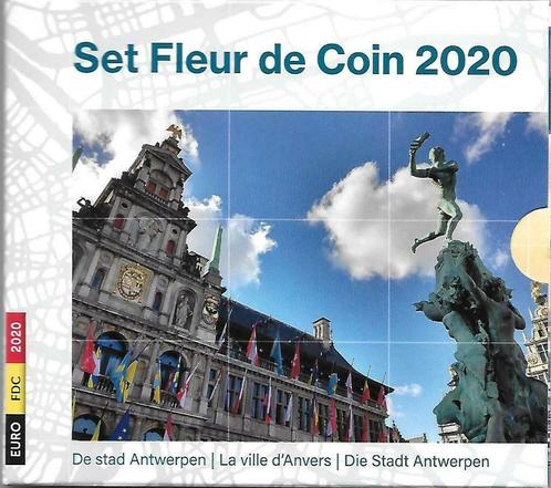 BU-set Belgique 2020 La ville d'Anvers, Timbres & Monnaies, Monnaies | Europe | Monnaies euro, 5 euros, Belgique, Enlèvement ou Envoi