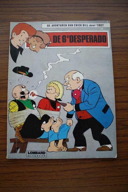 Stripverhaal: De 6de desperado., Boeken, Stripverhalen, Gelezen, Eén stripboek, Ophalen of Verzenden