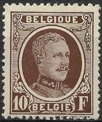 POSTZEGELS BELGIË- KONING ALBERT I- HOUYOUX- NR. 210 *, Postzegels en Munten, Met plakker, Koninklijk huis, Ophalen of Verzenden