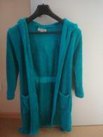 Badjas met kap in zachte fleece, lekker warm, maat 134-140bl, Kinderen en Baby's, Ophalen of Verzenden, Gebruikt