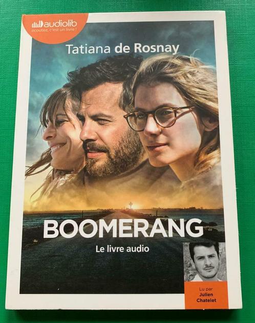 Boomerang    -   Tatiana de Rosnay     (livre audio), Livres, Livres audio & Audiolivres, CD, Adulte, Enlèvement ou Envoi