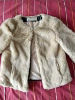 Pluchen beige vestje Zara, Beige, Ophalen of Verzenden, Zo goed als nieuw, Jasje