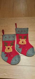 Lot de 2 chaussettes de Noël renne, Enfants & Bébés, Chambre d'enfant | Aménagement & Décoration, Comme neuf, Autres types, Enlèvement