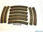 5200 Märklin HO - 10 x Gebogen rails radius 2 (grote bocht), Hobby en Vrije tijd, Modeltreinen | Overige schalen, Wisselstroom