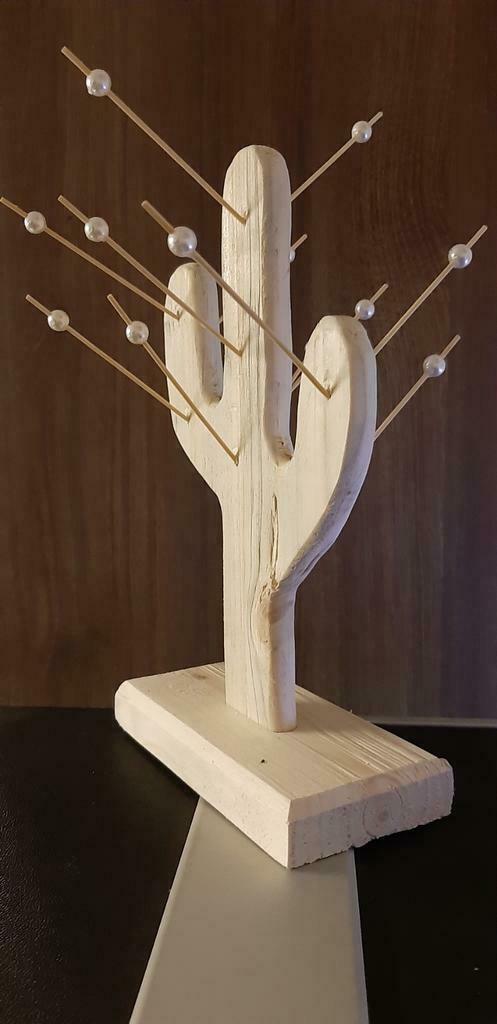 Houten apero prikker in cactus vorm., Hobby en Vrije tijd, Overige Hobby en Vrije tijd, Nieuw, Ophalen of Verzenden