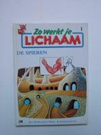 Zo werkt je lichaam: 1 De Spieren, Boeken, Stripverhalen, Ophalen of Verzenden, Zo goed als nieuw, Eén stripboek