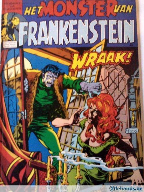 Het monster van Frankenstein. Strip. Marvel Comics Group., Livres, Cinéma, Tv & Médias, Utilisé, Autres types, Enlèvement ou Envoi