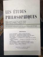 Les Études Philosophiques, 3, Spinoza, Juillet 1972, Livres, Spinoza, Utilisé, Enlèvement ou Envoi
