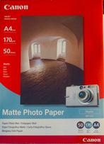 Canon Fotopapier A4 50 vel 170 gr Mat nieuwstaat, Audio, Tv en Foto, Fotografie | Fotopapier, Ophalen of Verzenden