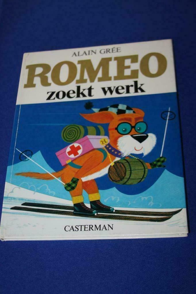 Romeo zoekt werk , hc boek Alain Greé , 1967 als nieuw, Boeken, Kinderboeken | Jeugd | onder 10 jaar, Zo goed als nieuw, Fictie algemeen