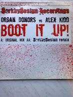 Organ Donors Vs Alex Kidd ‎: Boot It Up! (12")   Hardstyle T, Cd's en Dvd's, Vinyl | Dance en House, Ophalen of Verzenden