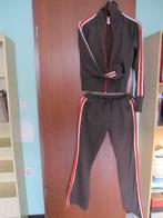 Ensemble de détente molletonné brun, bandes latérales, Enlèvement ou Envoi, Porté