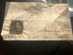 Belgique obp cob 1 Léopold 1er 1848 Visé sur lettre