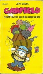 GARFIELD HEEFT TEVEEL OP ZIJN SCHOUDERS - JIM DAVIS, Gelezen, Ophalen of Verzenden, Eén comic, Jim DAVIS