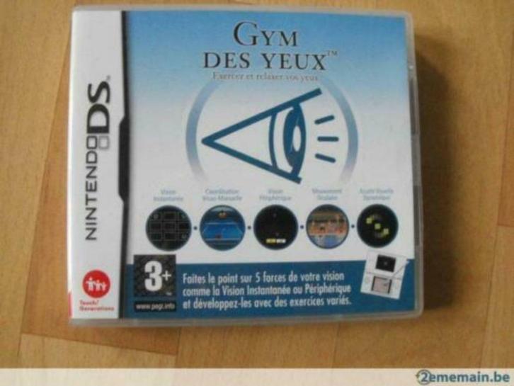 Jeu DS Gym des yeux - jeu original, Consoles de jeu & Jeux vidéo, Jeux | Nintendo DS, Comme neuf, Puzzle et Éducatif, 1 joueur
