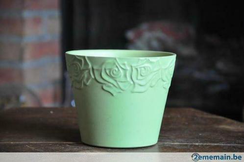 cache pot vert clair allemand, Tuin en Terras, Bloempotten, Gebruikt, Ophalen of Verzenden
