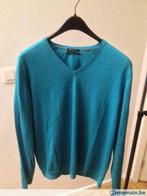 pull turquoise massimo dutti - taille : l, Gedragen