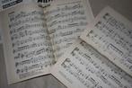 Muziekpartituren (2 mini-boekjes) > 4 liedjes waarvan 2 in ’, Boeken, Muziek, Ophalen of Verzenden, Gelezen, Algemeen