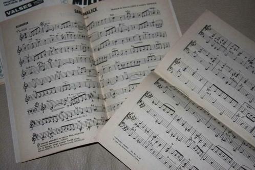 Muziekpartituren (2 mini-boekjes) > 4 liedjes waarvan 2 in ’, Boeken, Muziek, Gelezen, Algemeen, Ophalen of Verzenden