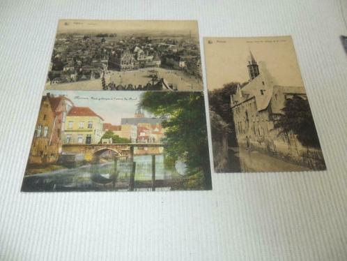 3 cpa geplaatst in 1920 en 1923 staat Mechelen zie de 5 foto, Verzamelen, Postkaarten | België, Gelopen, Antwerpen, 1920 tot 1940